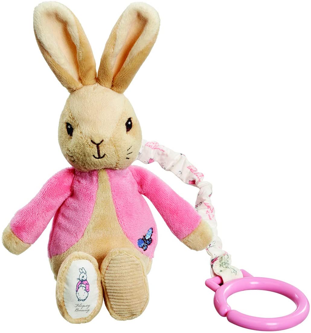 Rainbow Designs Peter Rabbit PO1452 Flopsy Jiggle Attachable Toy